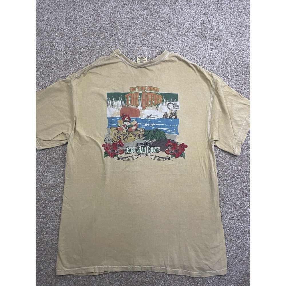 VTG The Oficie On The Beach Cabo San‎ Lucas Shirt XL
